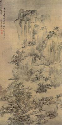“深融柔逸之氣”的山水佳作——藍瑛的《云壑